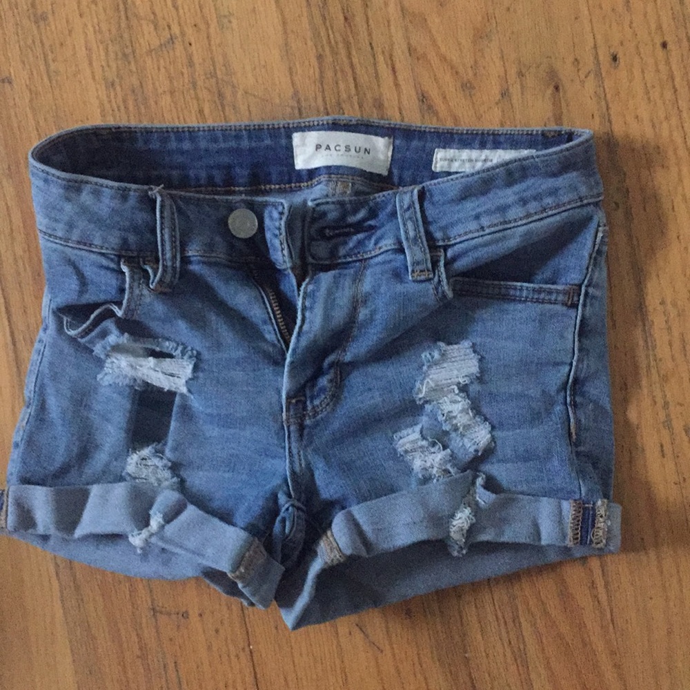 Pacsun denim shorts